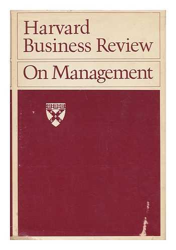 Harvard Business Review - Harvard Business Review : On Management