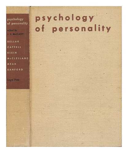 MCCARY, JAMES LESLIE - Psychology of Personality : Six Modern Approaches / Edited by J. L. Cary