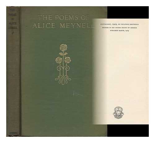 MEYNELL, ALICE - The Poems of Alice Meynell