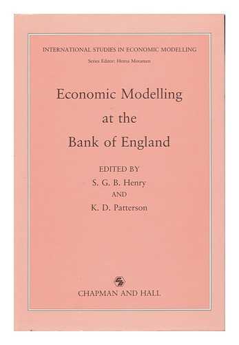 HENRY, S. G. B. AND PATTERSON, K. D. - Economic Modelling At the Bank of England