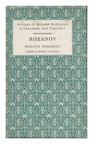 POGGIOLI, RENATO - Rozanov