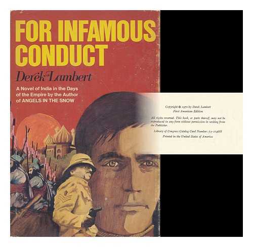 LAMBERT, DEREK - For Infamous Conduct