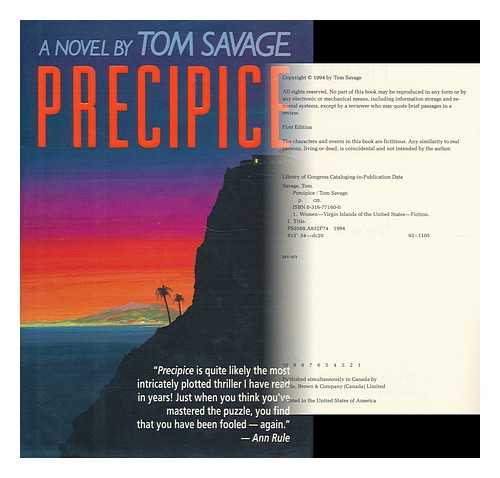 SAVAGE, TOM - Precipice