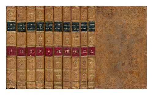 STERNE, LAURENCE (1713-1768) - The Works of Laurence Sterne ... with a Life of the Author, Written by Himself [Complete in 10 Volumes]