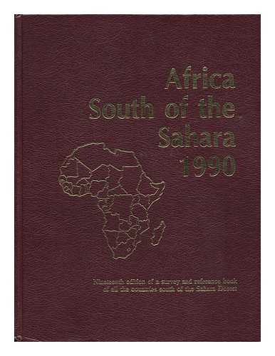 EUROPA PUBLICATIONS LIMITED - Africa South of the Sahara. Related Titles: Who's Who in Africa South of the Sahara