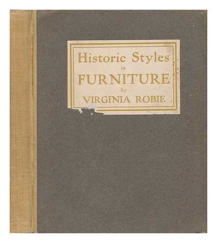 ROBIE, VIRGINIA - Historic Styles in Furniture