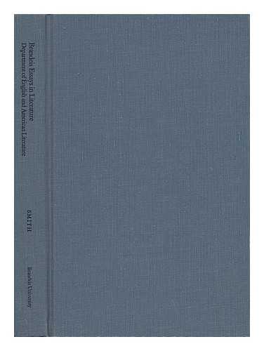 Smith, John Hazel - Brandeis Essays in Literature