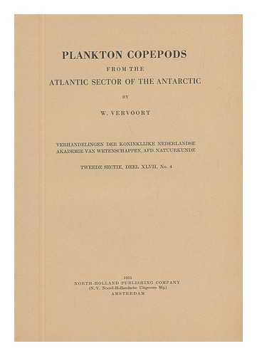 VERVOORT, W. - Plankton Copepods from the Atlantic Sector of the Antarctic