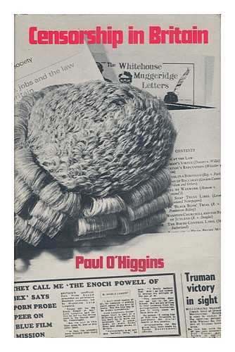 O'HIGGINS, PAUL (1927-) - Censorship in Britain