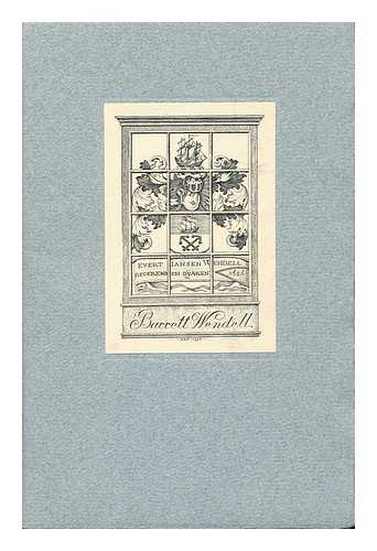 WENDELL, BARRETT (1855-1955) - Souvenir of Barrett Wendell's 100th Anniversary