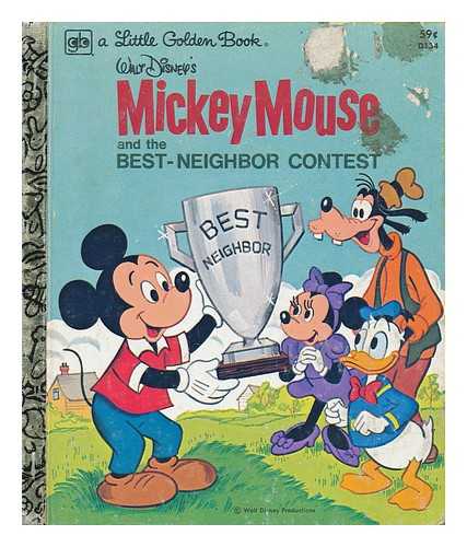 DISNEY, WALT - Walt Disney's Mickey Mouse and the Best-Neighbor Contest