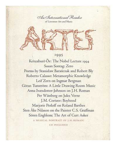 HARDING, GUNNAR AND JANGFELDT, BENGT - Artes, 1995, Volume II - an International Reader of Literature Art and Music