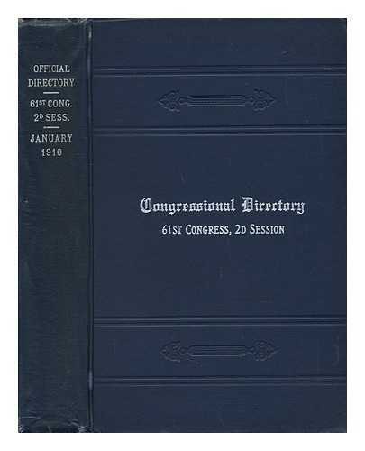THE JOINT COMMITTEE ON PRINTING/HALFORD, A. J. - Official Congressional Directory - 61st Congress - 2d Session, Beginning December 6, 1909
