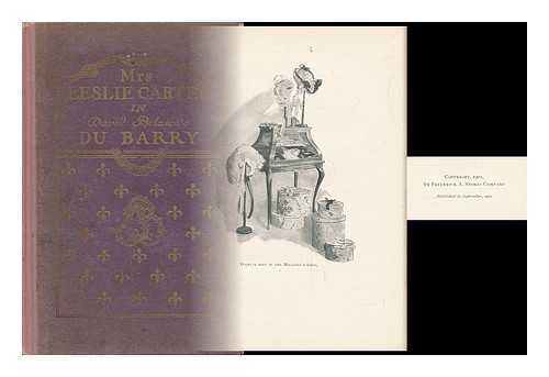 BELASCO, DAVID - Mrs. Leslie Carter in David Belasco's Du Barry, with portraits of Mrs. Carter by John Cecil Clay, together with portrait of David Belasco and numerous engravings of photos. and sketches in black and white