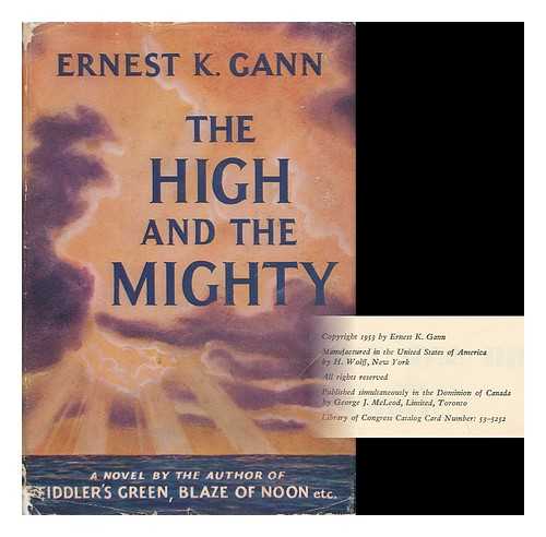 GANN, ERNEST KELLOGG (1910-1991) - The High and the Mighty
