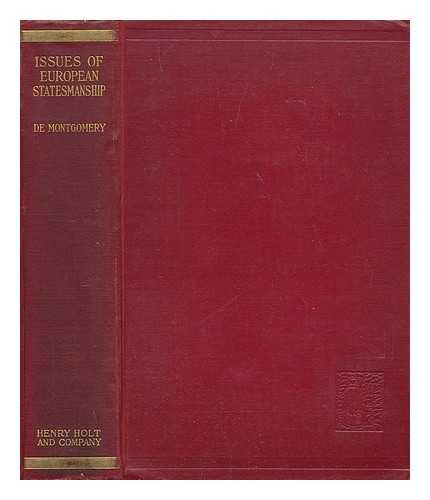 MONTGOMERY, BO GABRIEL (1894-) - Issues of European Statesmanship