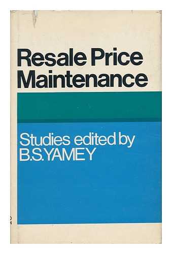 YAMEY, BASIL S. ED. - Resale Price Maintenance; Studies