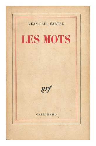 SARTRE, JEAN-PAUL (1905-1980) - Les Mots