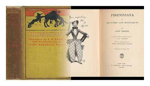 DERBY, GEORGE HORATIO (1823-1861) - Phoenixiana; Or, Sketches and Burlesques