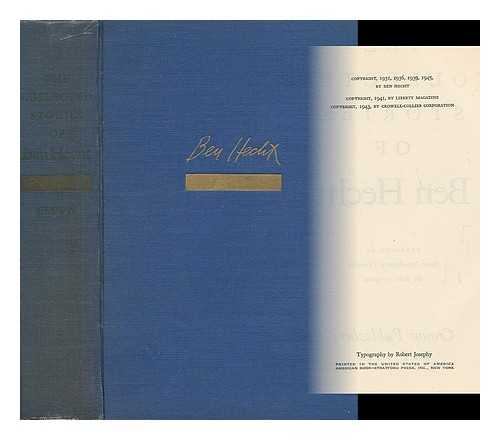 HECHT, BEN (1893-1964) - The Collected Stories of Ben Hecht