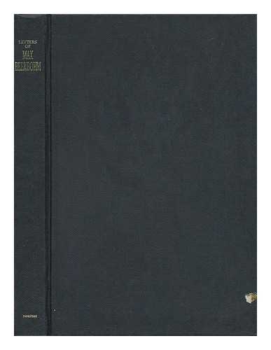 BEERBOHM, MAX, SIR (1872-1956) - Letters of Max Beerbohm, 1892-1956 / Edited by Rupert Hart-Davis