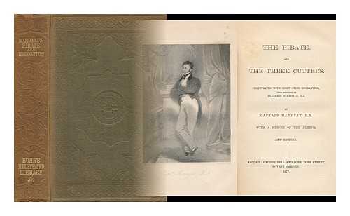 MARRYAT, FREDERICK (1792-1848) - The Pirate and the Three Cutters - [Illustrated with 8 Steel Engravings from Drawings by Clarkson Stanfield, R. A. ]