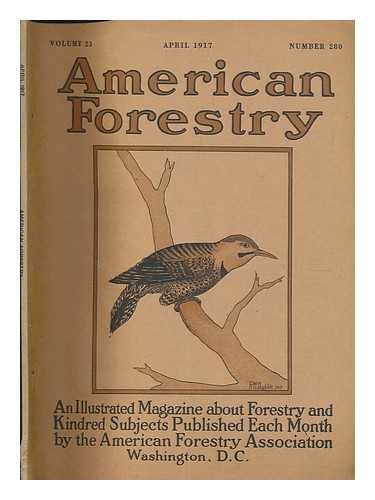 RIDSDALE, PERCIVAL SHELDON (ED. ) - American Forestry; April 1917, Vol. 23, No. 280