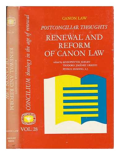 EDELBY, NEOPHYTOS (ED. ) - Renewal and Reform of Canon Law - Canon Law, Postconciliar Thoughts - Volume 28