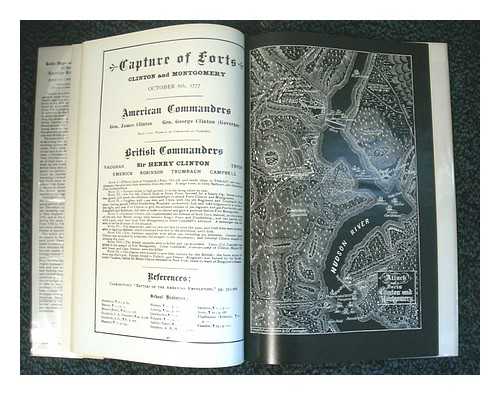 CARRINGTON, HENRY BEEBEE (1824-1912) - Battle Maps and Charts of the American Revolution / with Explanatory Notes and School History References. With a New Introd. by George Athan Billias