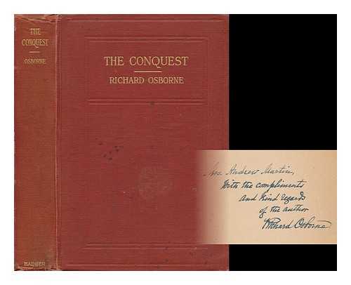 OSBORNE, RICHARD - The Conquest, and Other Poems