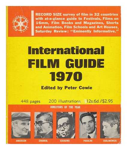 COWIE, PETER (ED. ) - International Film Guide, 1970