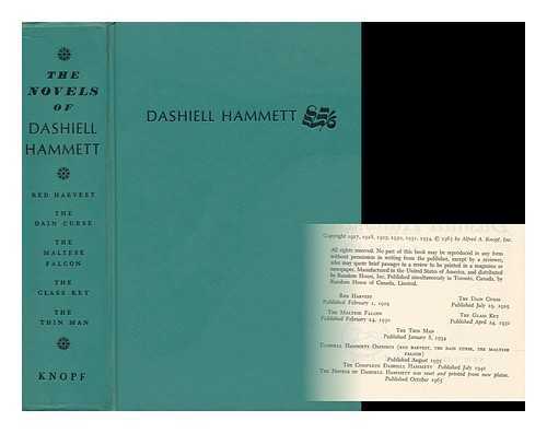 HAMMETT, DASHIELL (1894-1961) - The Novels of Dashiell Hammett - [Contents: Red Harvest -- the Dain Curse -- the Maltese Falcon -- the Glass Key -- the Thin Man]