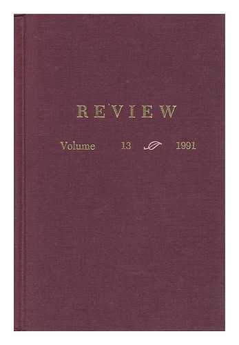 HOGE, JAMES O. AND WEST III, JAMES L. W. (EDS. ) - Review, Volume 13, 1991