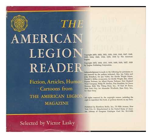 LASKY, VICTOR - The American Legion Reader - [Uniform Title: American Legion Magazine]