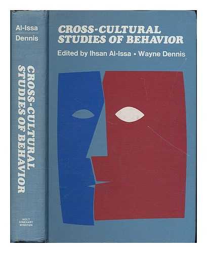 AL-ISSA, IHSAN, COMP. - Cross-Cultural Studies of Behavior