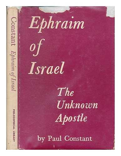 CONSTANT, PAUL - Ephraim of Israel