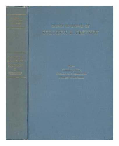 PITTSBURGH (PA. ). RODEF SHALOM CONGREGATION - Essays in Honor of Solomon B. Freehof - [Editors: Walter Jacob, Frederick C. Schwartz and Vigdor W. Kavaler]