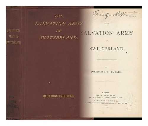 Butler, Josephine E. - The Salvation Army in Switzerland