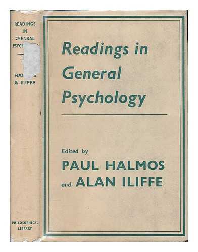 HALMOS, PAUL [ED.] - Readings in General Psychology