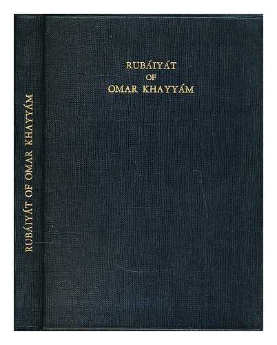 OMAR KHAYYAM ; FITZGERALD, EDWARD, (1809-1883) - The Rubaiyat of Omar Khayyam / Rendered Into English Verse by Edward Fitzgerald