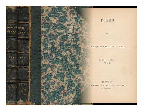 LOWELL, JAMES RUSSELL (1819-1891) - Poems