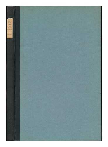 GREENE, LOUISA DICKINSON (1830-1881) - Foreshadowings of Smith College; Selections from Letters of Louisa Dickinson to John Morton Greene 1856-1857; Prepared by Their Daughter, Helen French Greene