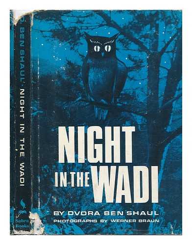 BEN SHAUL, DVORA - Night in the Wadi. with Photos by Werner Braun. Layout and Design by Shirley Hirsch