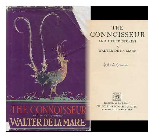 DE LA MARE, WALTER - The Connoisseur and Other Stories