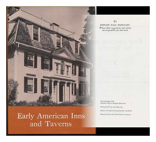 LATHROP, ELISE - Early American Inns and Taverns