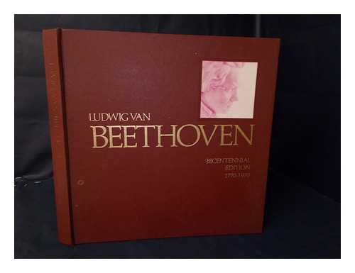 SCHMIDT-GRG, JOSEPH (1897-1981) - Ludwig Van Beethoven. Edited by Joseph Schmidt-Grg and Hans Schmidt - [Uniform Title: Ludwig Von Beethoven. English]