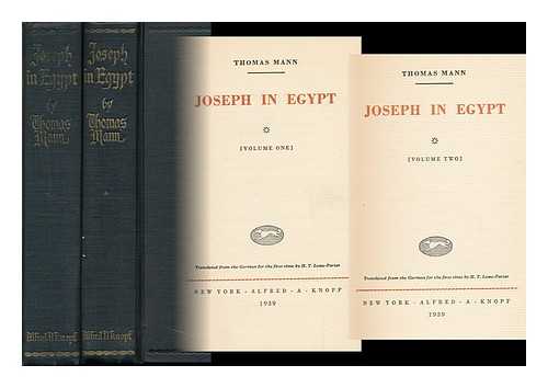 MANN, THOMAS (1875-1955) - Joseph in Egypt