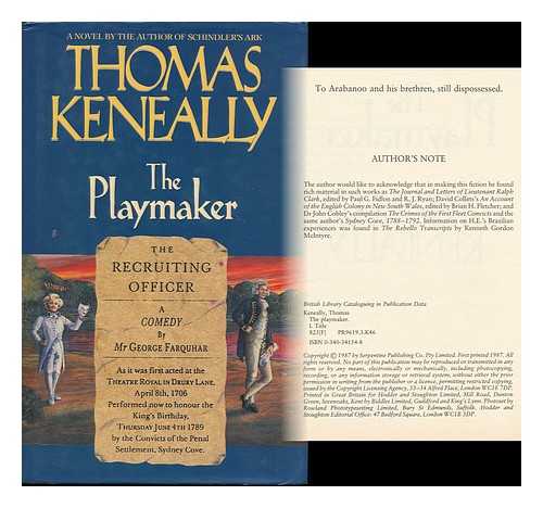 KENEALLY, THOMAS - The playmaker