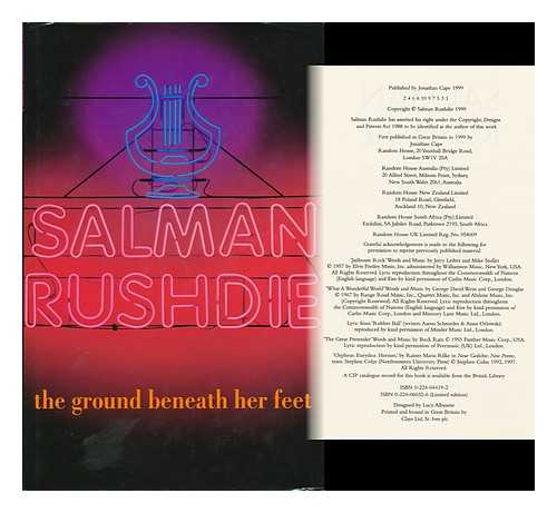 RUSHDIE, SALMAN - The Ground Beneath Her Feet