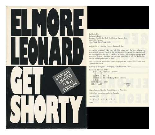 LEONARD, ELMORE (1925-) - Get Shorty